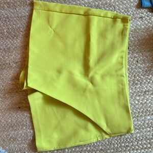 Yellow Women's Shorts